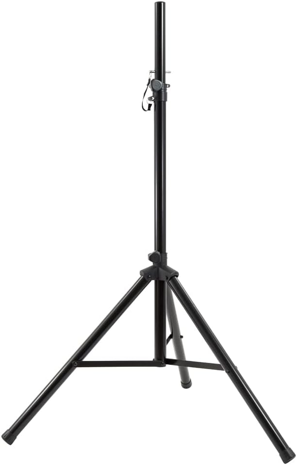 Gemini Sound ST-04 Heavy Duty Professional Audio Universal DJ Foldable Collapsible Telescoping Tripod PA Speaker Stands, Adjustable Height up to 80" I