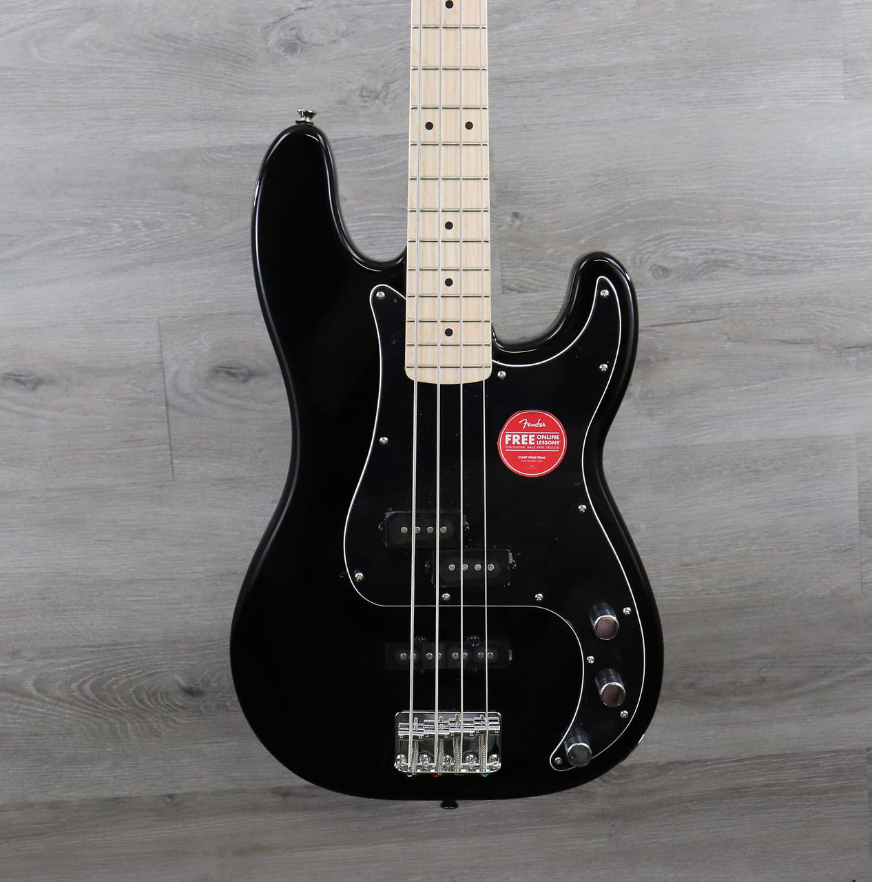 Squier Affinity Series Precision Bass Black with Maple Fingerboard