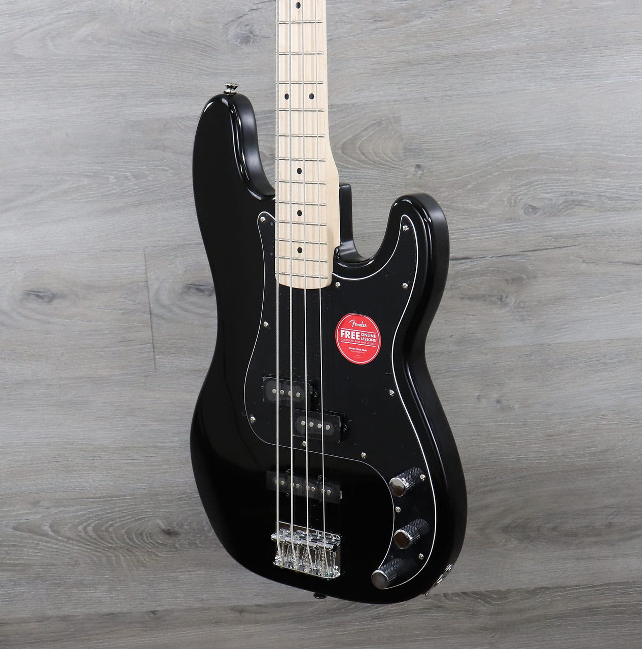 Squier Affinity Series Precision Bass Black with Maple Fingerboard