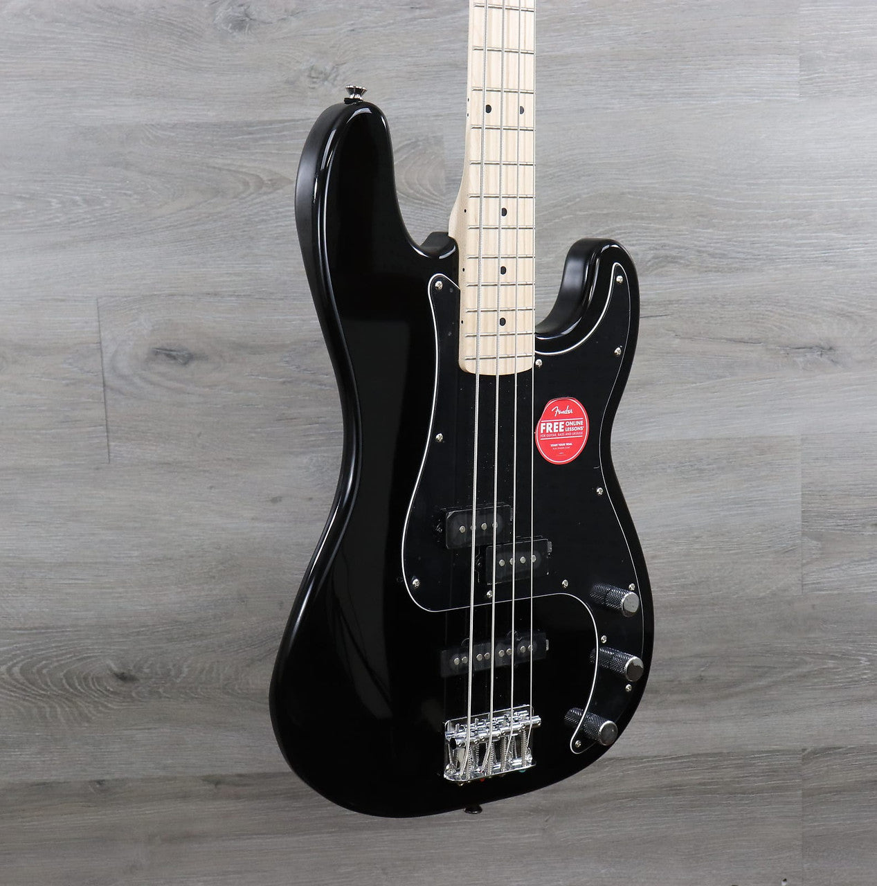 Squier Affinity Series Precision Bass Black with Maple Fingerboard